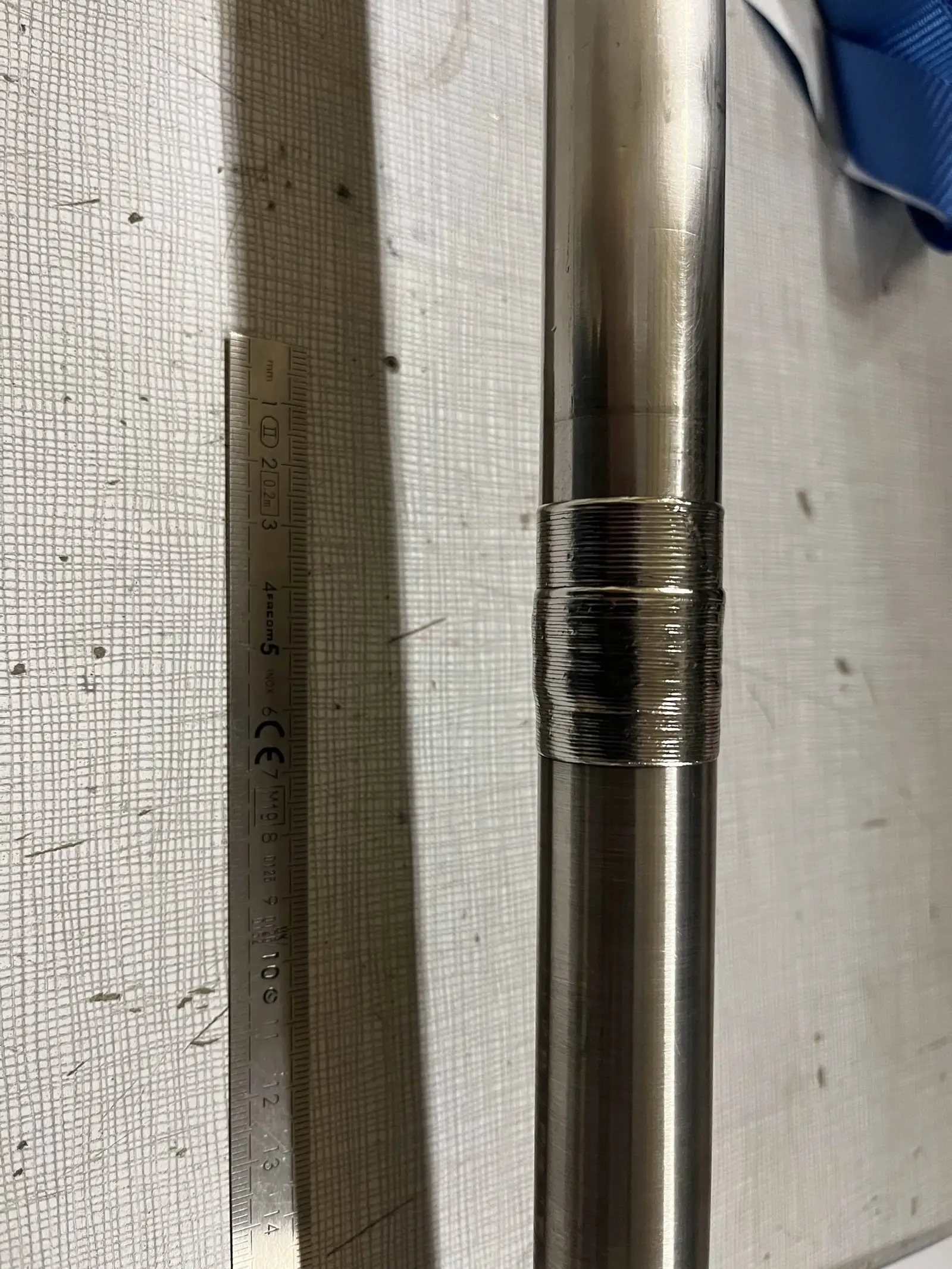 Rechargement laser d'une pièce usinée pour rattrapage de cote